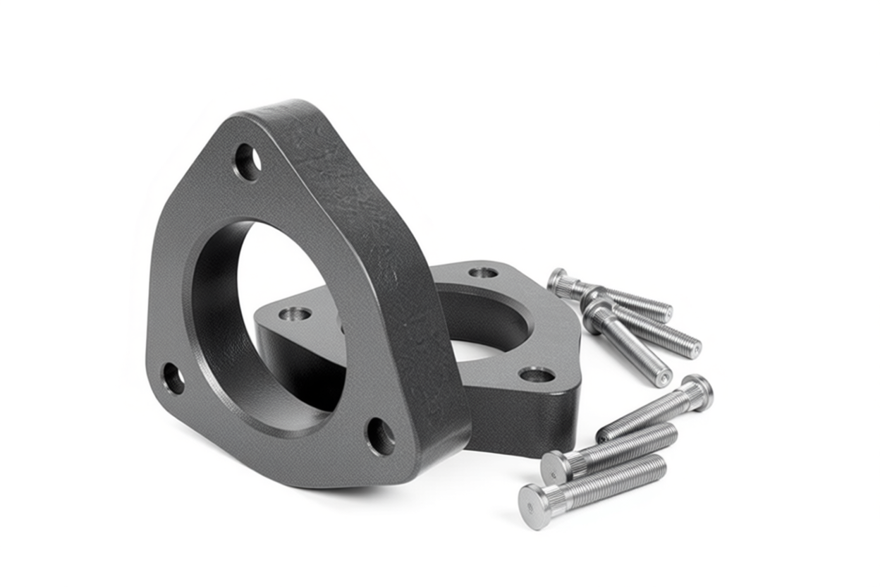 Podložky pro zvýšení vozu 30 mm z hliníku, CNC obráběné, komaxitované, powder-coat distanční spacery tlumičů, hliníkový lift kit podvozku